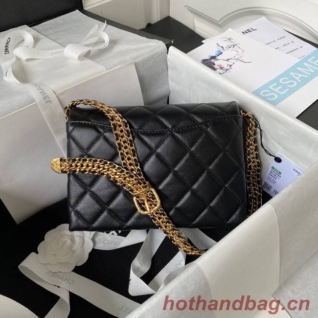 Chanel SMALL FLAP BAG AS3994 black