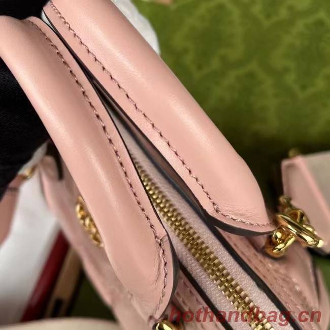 GUCCI GG MATELASSE HANDBAG 727793 Pink