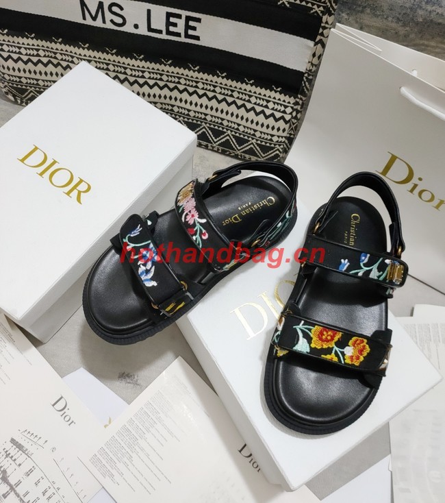 DIORACT SANDAL Satin Lambski 93523-2