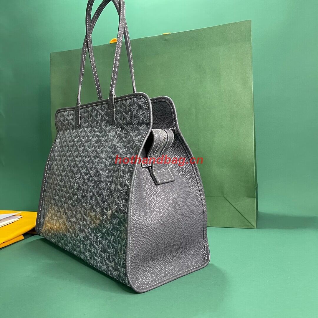 Goyard Hardy 2 Original Calfskin Leather Pet Bag 20299 Gray