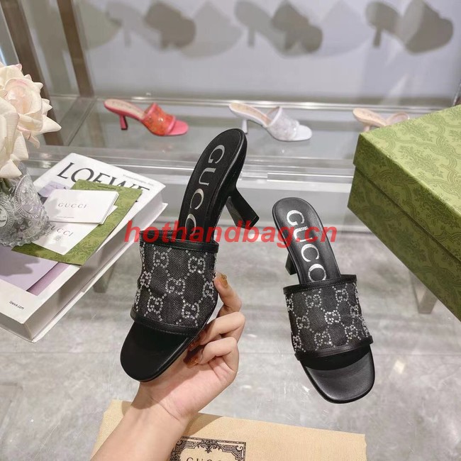 Gucci slides heel height 7.5CM 93527-1