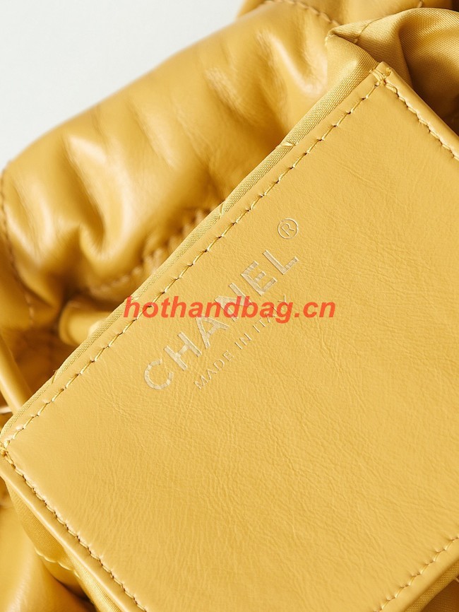 CHANEL 22 MINI HANDBAG AS3980 YELLOW