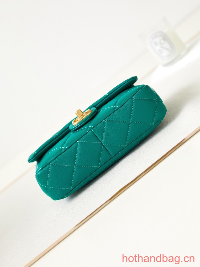 Chanel SMALL FLAP BAG AS4231 green