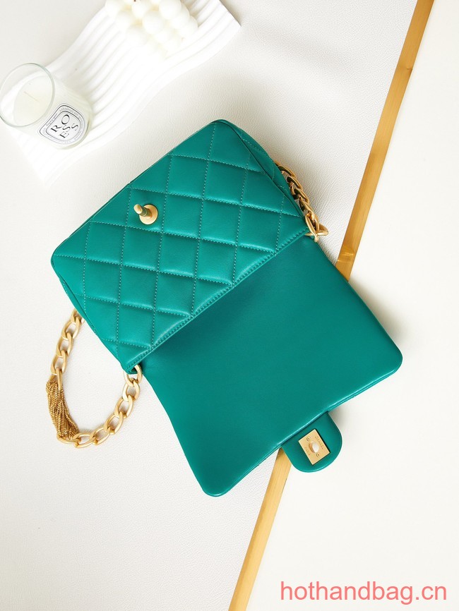 Chanel SMALL FLAP BAG AS4231 green