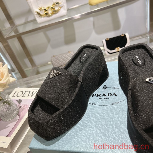 Prada WOMENS SLIDE SANDAL heel height 6CM 93596-3