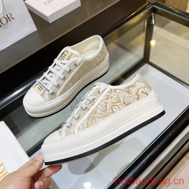 WALK N DIOR SNEAKER Dior Oblique Embroidered Cotton 93626-7