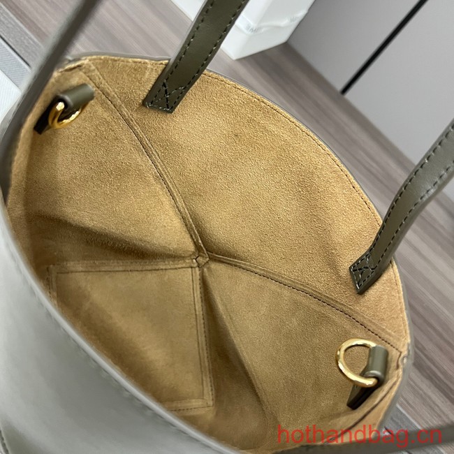 Loewe Original Leather small Shoulder bag 052322 Khaki