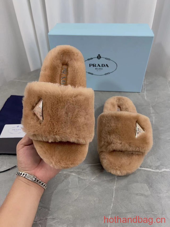 Prada Shearling slides 93645-2