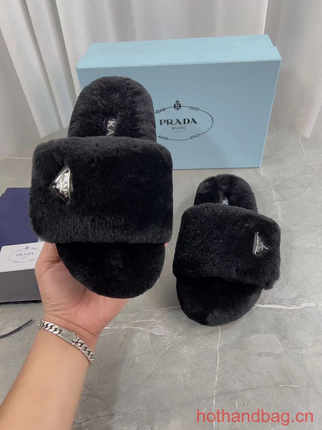 Prada Shearling slides 93645-5