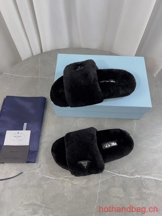 Prada Shearling slides 93645-5