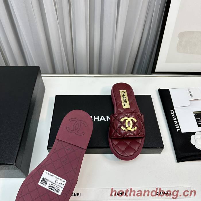 Chanel Shoes CHS01036 Heel 1CM