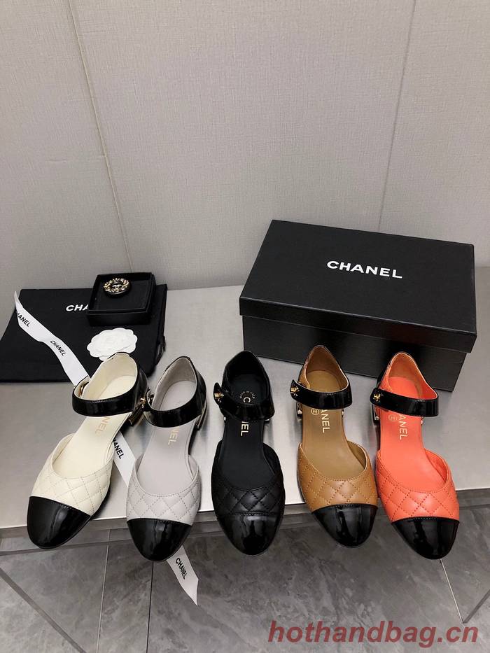 Chanel Shoes CHS01054 Heel 2CM