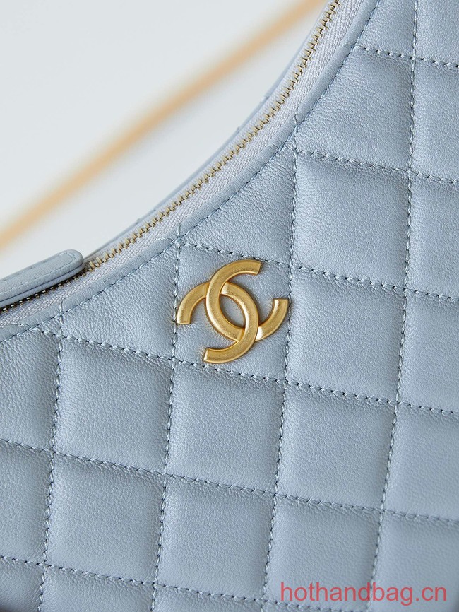 Chanel HOBO HANDBAG AS4378 light blue