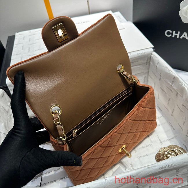 Chanel CLASSIC HANDBAG A1116 BROWN