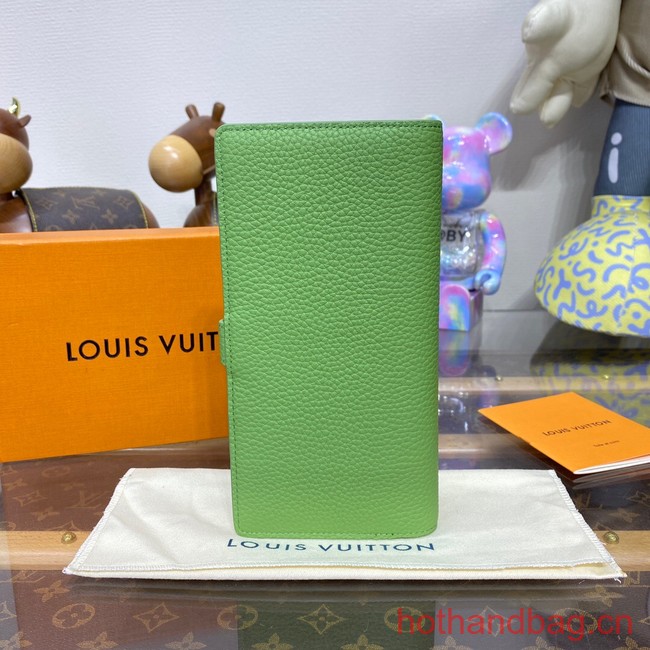 Louis Vuitton Vertical Wallet M81367 green