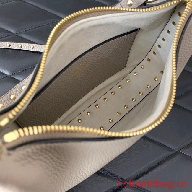 VALENTINO grain calfskin leather bag 0313 gray