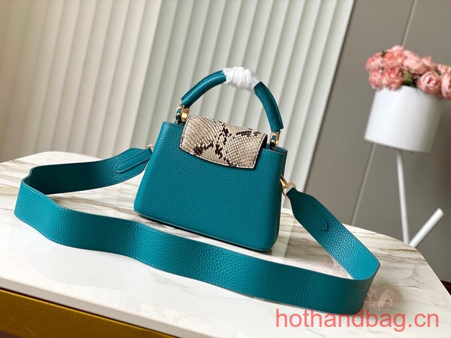 Louis Vuitton Capucines Mini N81209 light blue