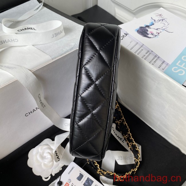 Chanel SMALL HOBO HANDBAG AP3647 black