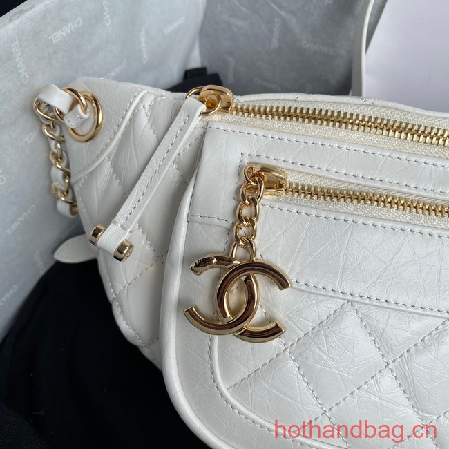 Chanel pocket AS1077 white