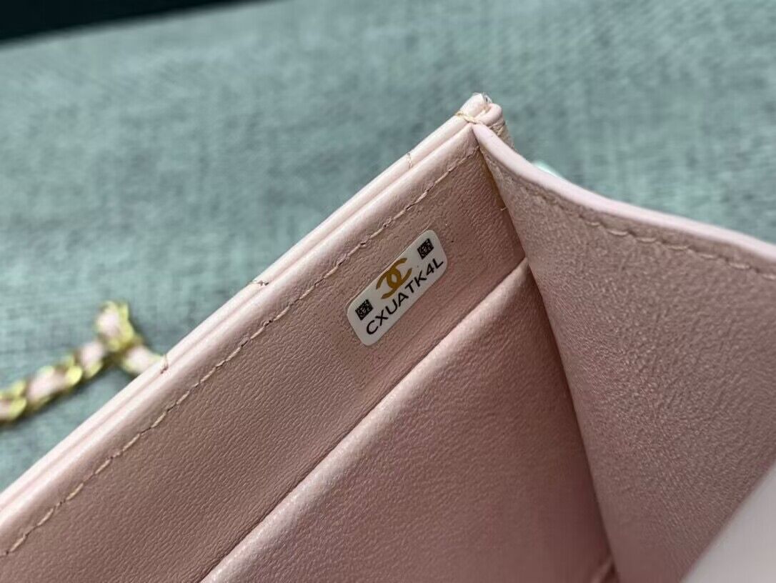 CHANEL 22B Kelly Top Handle Bag AP2945Y Pink