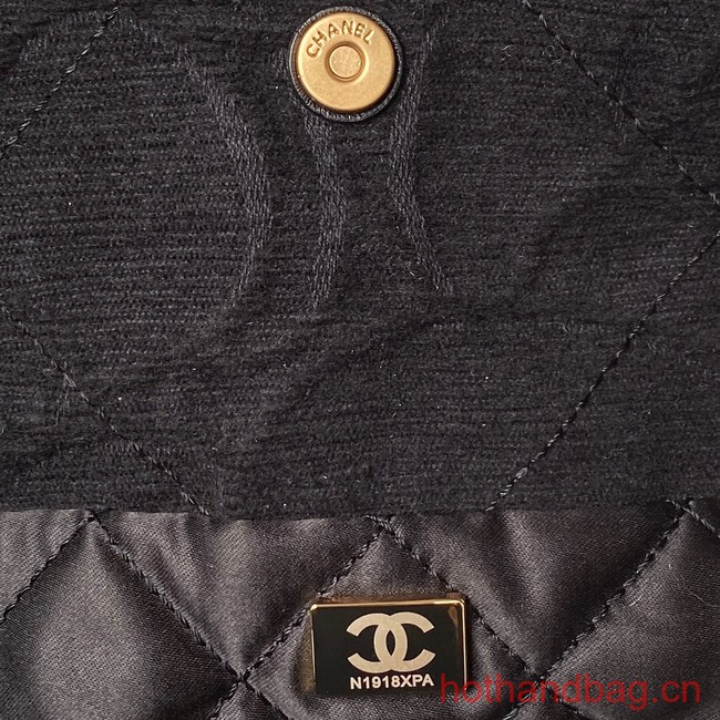 CHANEL 22 HANDBAG AS3260 black