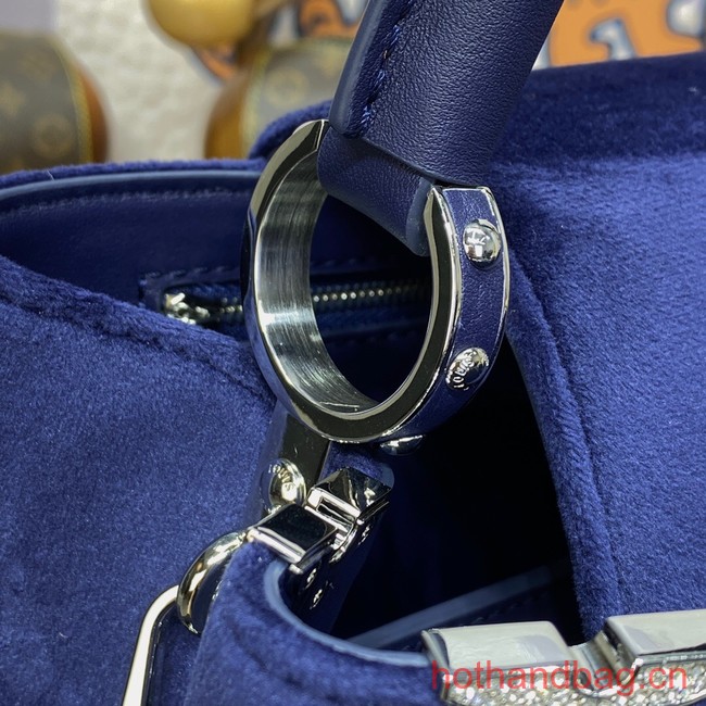 Louis Vuitton Velvet MM N93419 Midnight Blue