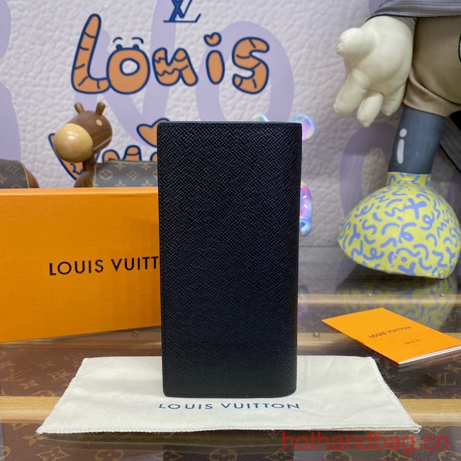 Louis Vuitton BRAZZA WALLET M30980 Black