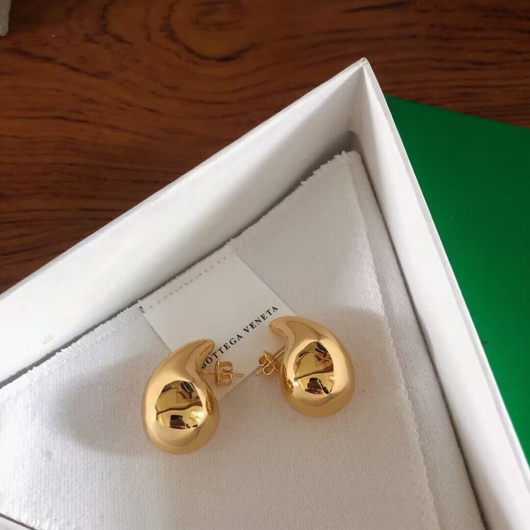 Bottega Veneta Earrings BV56223 Gold