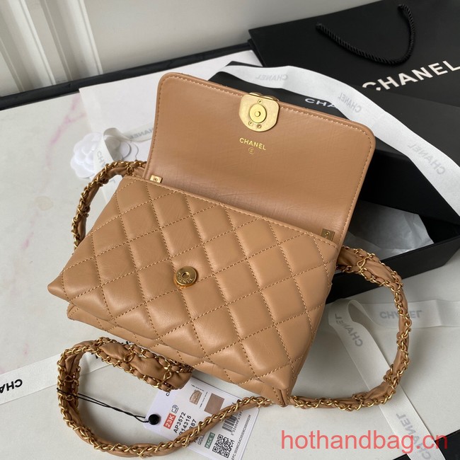 Chanel SMALL FLAP BAG AS3572 Apricot