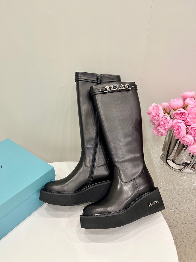 Prada Brushed leather BOOT 93837-1