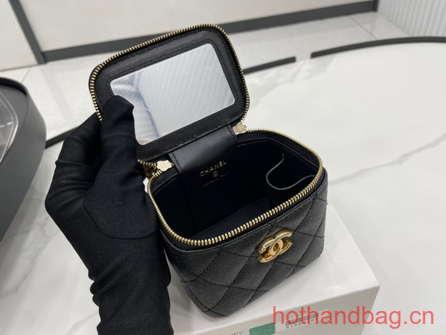 Chanel NANO CLUTCH WITH CHAIN A68129 black