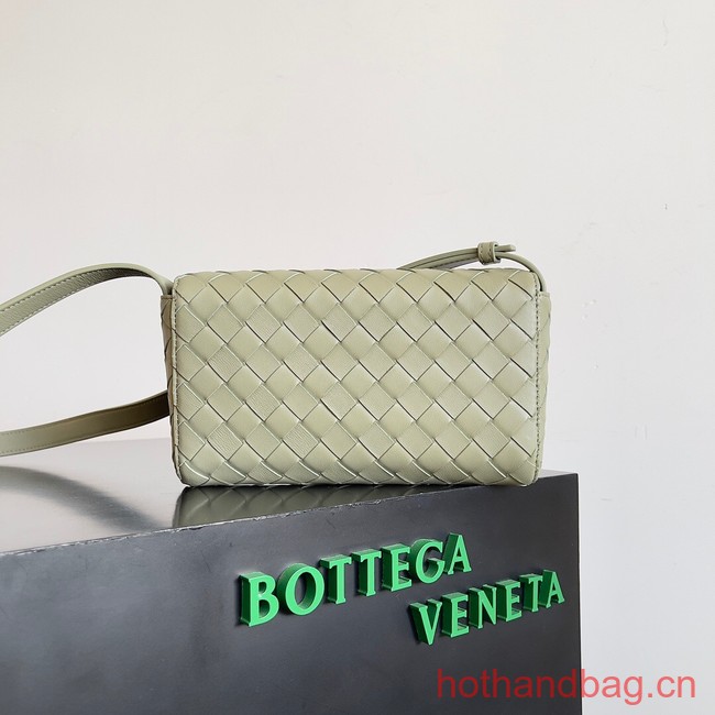 Bottega Veneta Mini Andiamo Cross-Body Bag 755545 light green