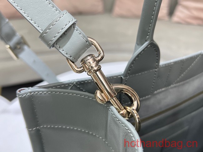 MEDIUM DIOR BOOK TOTE Calfskin M1296ZG gray