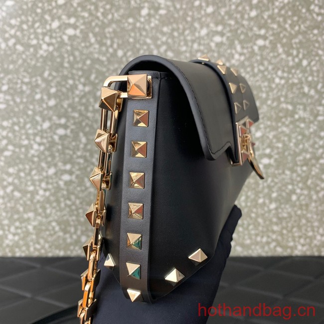 VALENTINO Rockstud 23 smooth calfskin bag 0M77Q black