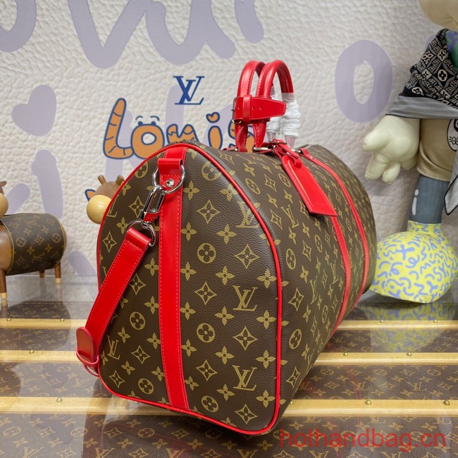 Louis Vuitton Keepall Bandouliere 50 M46769 red