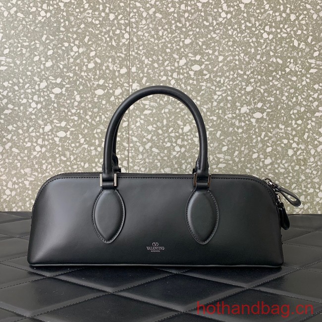 VALENTINO Rockstud calfskin bag AKSE0NO black