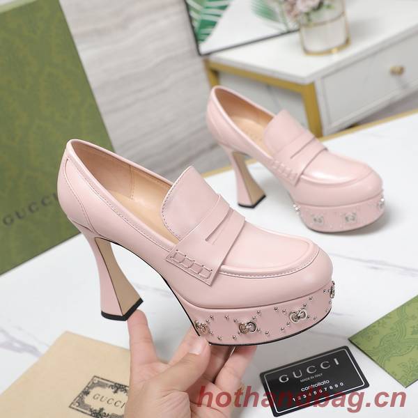 Gucci Shoes GUS00596 Heel 11CM