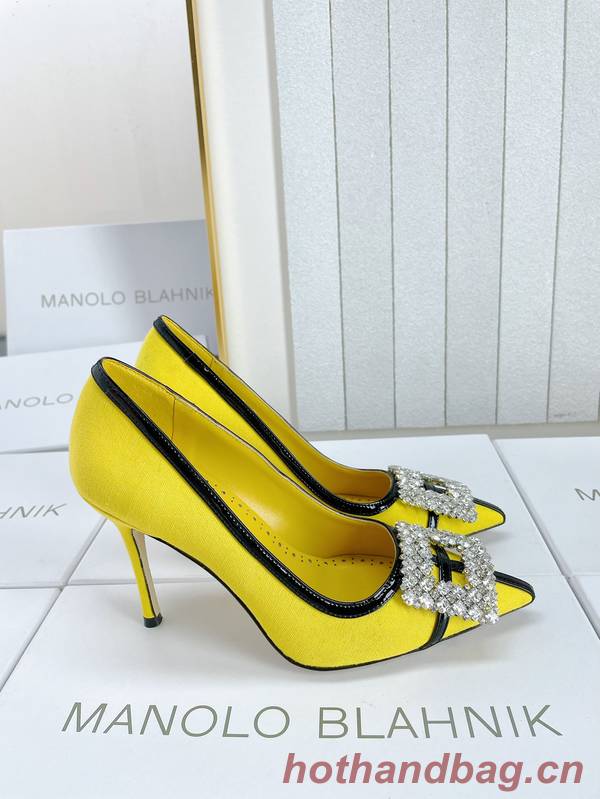 Manolo Blahnik Shoes MBS00053 Heel 10CM