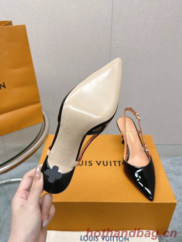 Louis Vuitton Shoes LVS00503 Heel 7.5CM