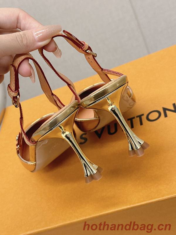 Louis Vuitton Shoes LVS00504 Heel 7.5CM