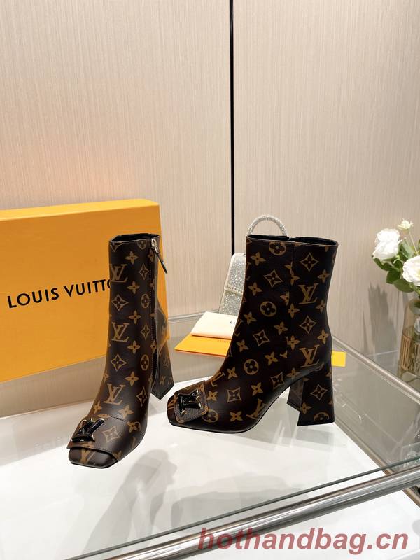 Louis Vuitton Shoes LVS00569 Heel 9CM