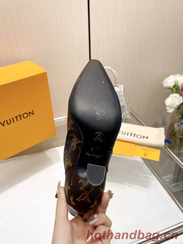 Louis Vuitton Shoes LVS00593 Heel 9.5CM