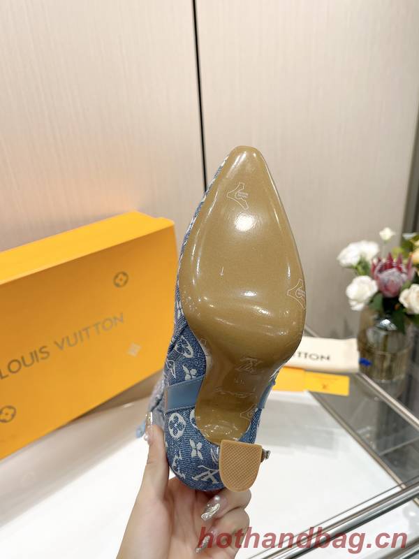 Louis Vuitton Shoes LVS00677 Heel 9.5CM