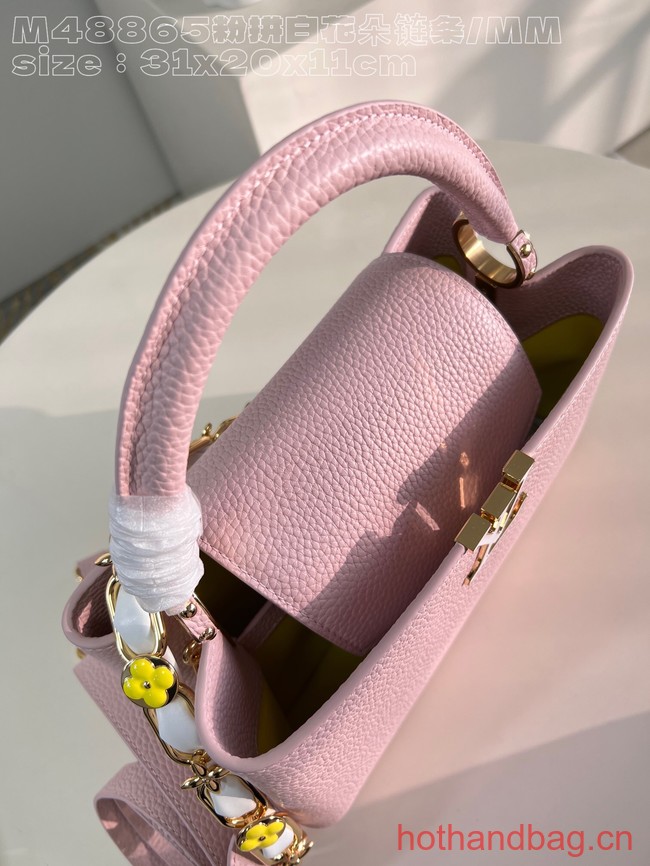 Louis Vuitton Capucines MM M22512 pink