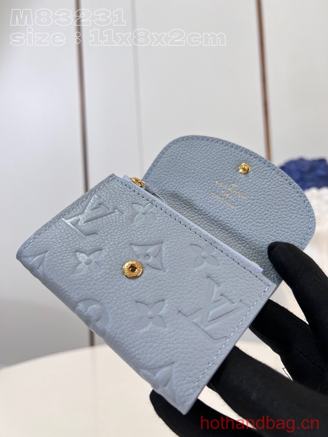 Louis Vuitton Rosalie Coin Purse M83231 Blue Hour