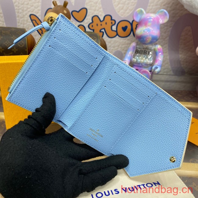 Louis Vuitton Victorine Wallet M82925 blue