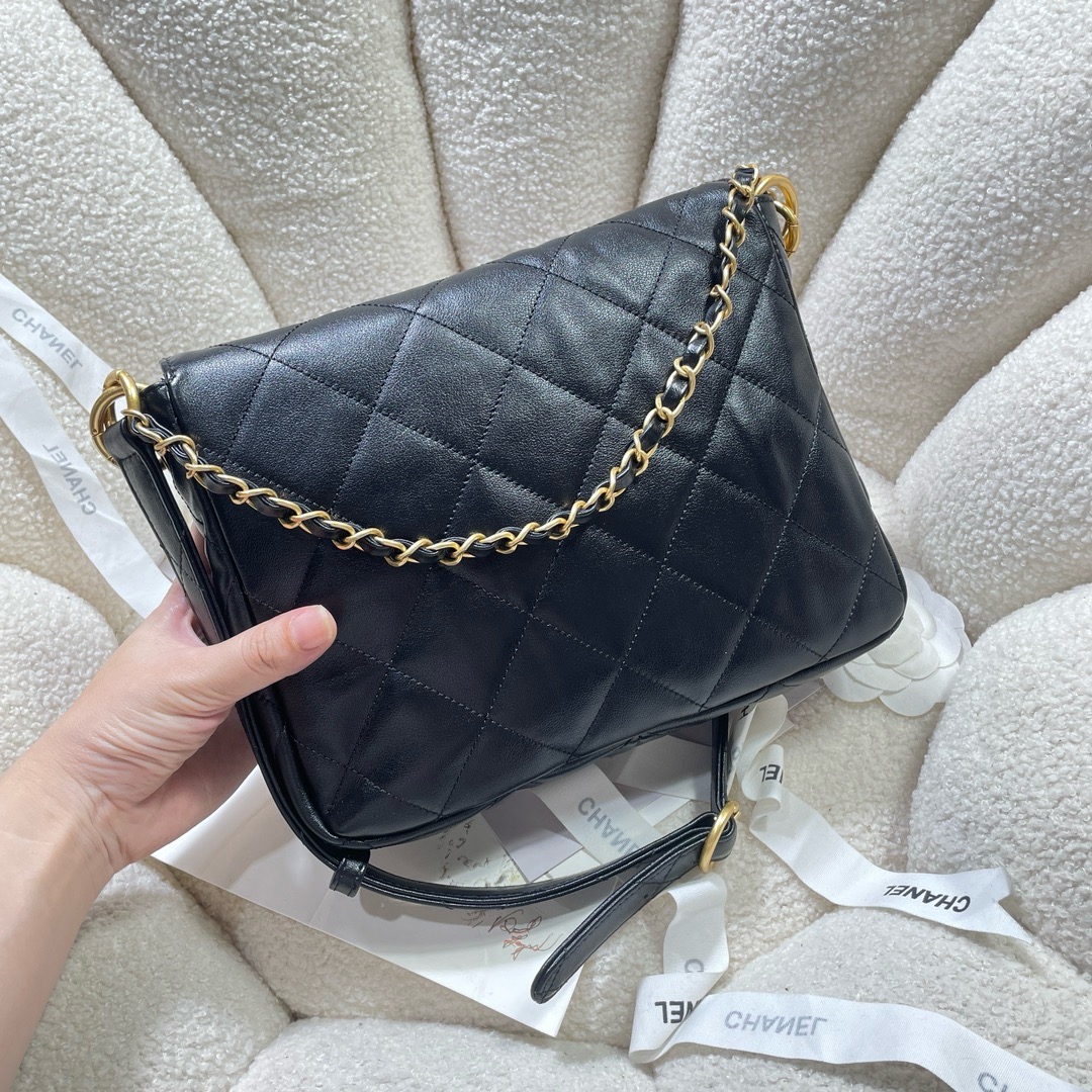 CHANEL MESSENGER BAG AS4743 brown