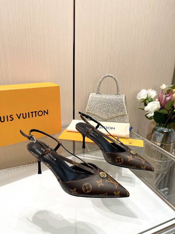 Louis Vuitton Shoes LVS00727 Heel 7CM