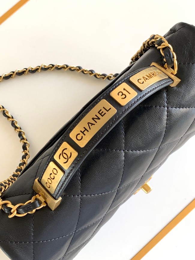 CHANEL CLASSIC 24P Tote Bags 3899 black