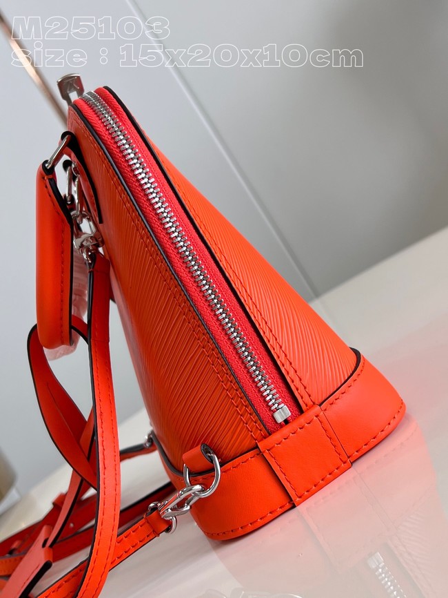 Louis Vuitton Alma Backpack M25104 Orange